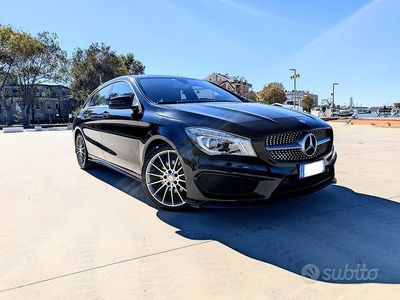 Usata Mercedes CLA200 136 CV (100 kW) 2016 Nero Station wagon