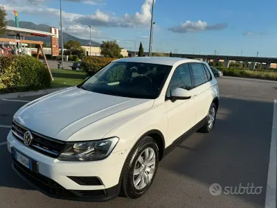 Usata VW Tiguan Business 116 CV (85 kW) 2018 Bianco SUV