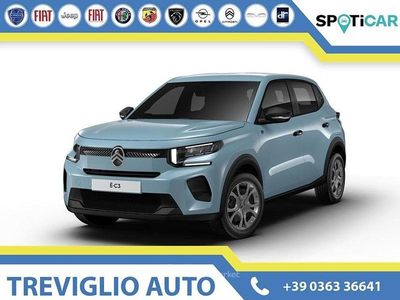 Nuova Citroën e-C3 83 kW (113 CV) 2025 Azzurro / pastello Berlina