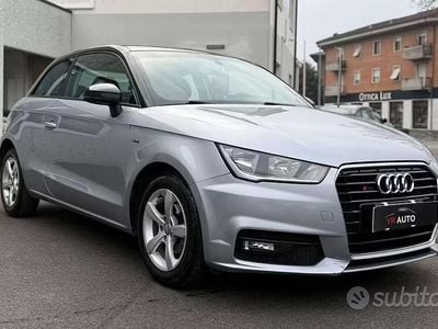 Usata Audi A1 90 CV (66 kW) 2015 Argento Utilitaria