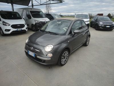 Usata Fiat 500C Lounge 69 CV (50 kW) 2012 Grigio Cabrio