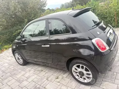 Usata Fiat 500 Sport 86 CV (63 kW) 2011 Nero Berlina
