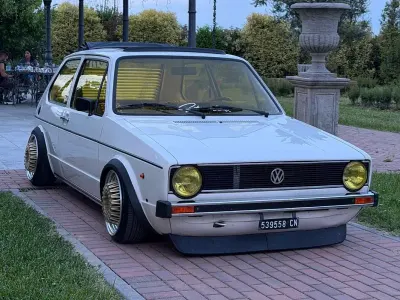 Usata VW Golf II GTD 69 CV (50 kW) 1983 Bianco Utilitaria