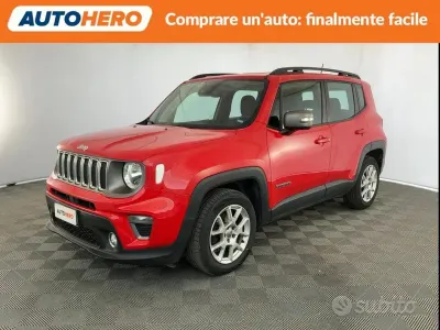 Usata Jeep Renegade Limited 120 CV (88 kW) 2019 Rosso SUV