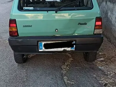 Usata Fiat Panda Young 45 CV (33 kW) 2001 Verde Utilitaria
