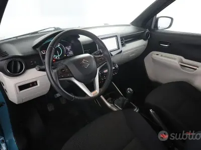 Usata Suzuki Ignis 90 CV (66 kW) 2018 Azzurro maldive con tetto nero dubai SUV