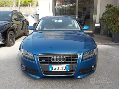 Usata Audi A5 Advanced 211 CV (155 kW) 2010 Bluazzurro Coupé