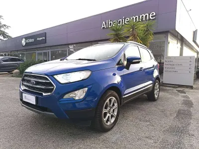 Usata Ford Ecosport Titanium 99 CV (72 kW) 2018 Blu/azzurro SUV