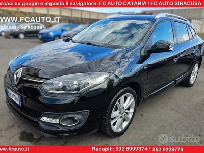 Usata Renault Mégane GrandTour LIMITED 110 CV (80 kW) 2015 Nero Station wagon