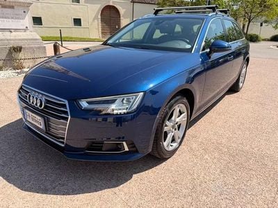 Usata Audi A4 Sport 190 CV (139 kW) 2018 Blu Station wagon