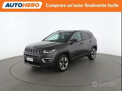 Usata Jeep Compass Limited 140 CV (102 kW) 2019 Grigio SUV
