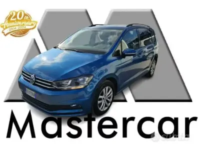 Begagnad VW Touran Business 150 HK (110 kW) 2018 Blå Minibuss