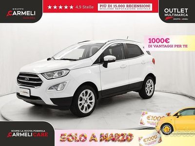 Usata Ford Ecosport Titanium S 125 CV (91 kW) 2021 Frozen white SUV