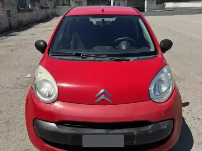 Usata Citroën C1 68 CV (50 kW) 2008 Rosso Utilitaria
