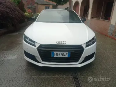 Usata Audi TT 184 CV (135 kW) 2014 Bianco Coupé