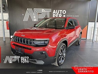 Nuova Jeep Avenger Summit 2025 Rosso SUV