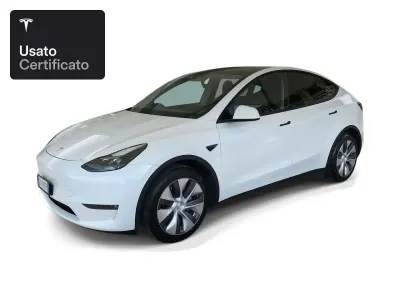 Usata Tesla Model Y Long Range AWD 258 kW (351 CV) 2023 Pearl white multicoat SUV