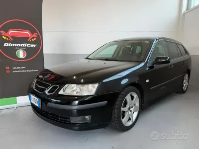 Usata Saab 9-3 Linear 120 CV (88 kW) 2007 Nero Berlina