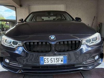 Usata BMW 420 Luxury Line 184 CV (135 kW) 2013 Blu/azzurro Coupé