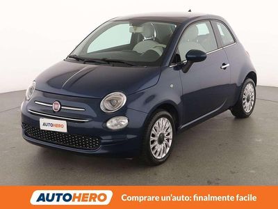 Usata Fiat 500 Lounge 69 CV (50 kW) 2018 Blu/azzurro Berlina