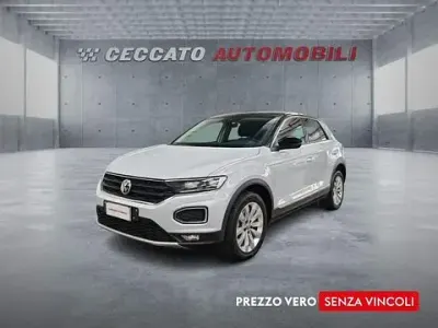 Usata VW T-Roc Advance 116 CV (85 kW) 2019 Bianco SUV