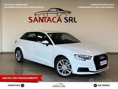 Usata Audi A3 Design 150 CV (110 kW) 2017 Bianco Berlina