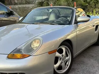 Usata Porsche Boxster 204 CV (150 kW) 1997 Grigio Cabrio
