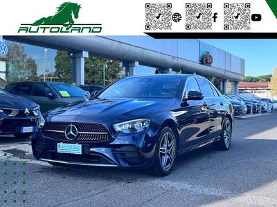 Usata Mercedes E300 Premium 194 CV (142 kW) 2020 Blu metallizzato Berlina