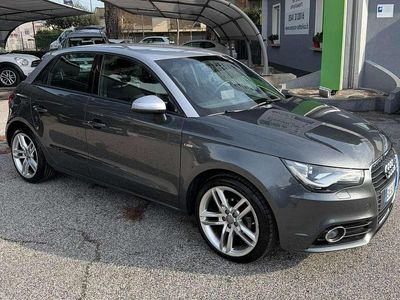 Usata Audi A1 Sportback S-Line 90 CV (66 kW) 2014 Grigio Utilitaria