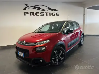 Usata Citroën C3 Shine 75 CV (55 kW) 2017 Rosso Berlina