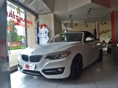 Usata BMW 218 Luxury Line 136 CV (100 kW) 2016 Bianco perla Cabrio