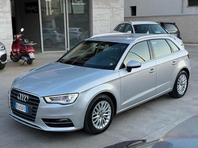 Usata Audi A3 Ambiente 110 CV (80 kW) 2014 Grigio Berlina