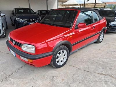 Usata VW Golf Cabriolet GT 75 CV (55 kW) 1994 Rosso Cabrio