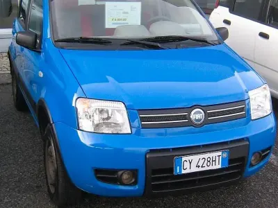 Usata Fiat Panda 4x4 Climbing 69 CV (50 kW) 2006 Blu Utilitaria