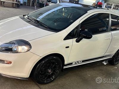 Usata Fiat Punto Evo 75 CV (55 kW) 2012 Bianco Utilitaria