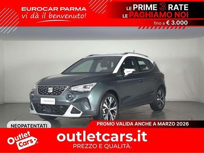 Usata Seat Arona Xperience 95 CV (69 kW) 2022 Verde camouflage SUV