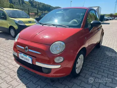 Usata Fiat 500 Pop 69 CV (50 kW) 2008 Arancione Berlina