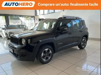Usata Jeep Renegade Sport 95 CV (69 kW) 2018 Nero SUV