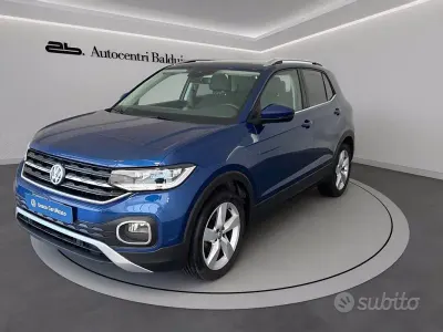 Usado VW T-Cross Advance 150 CV (110 kW) 2020 Azul SUV