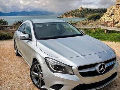 Usata Mercedes CLA200 136 CV (100 kW) 2014 Grigio Coupé