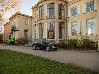 Usata MG TD 54 CV (39 kW) 1950 Verde Cabrio