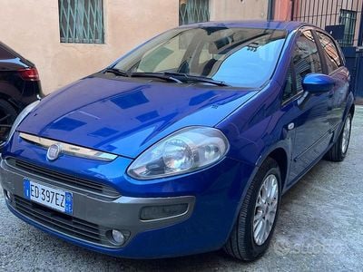 Usata Fiat Punto Evo S 75 CV (55 kW) 2011 Blu Utilitaria