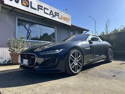 Usata Jaguar F-Type R-Dynamic 300 CV (220 kW) 2025 Blu/azzurro Cabrio