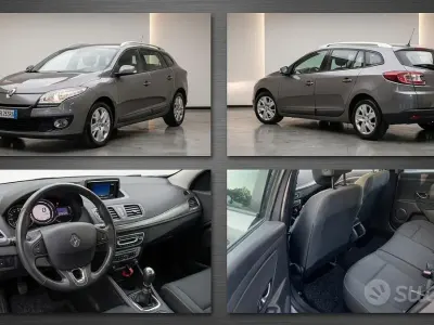 Usata Renault Mégane GrandTour 110 CV (80 kW) 2013 Grigio Station wagon