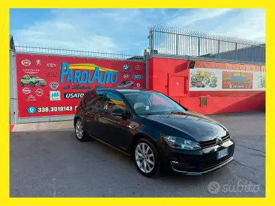 Usata VW Golf VII 105 CV (77 kW) 2014 Nero Berlina
