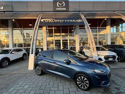 Usata Ford Fiesta Titanium 75 CV (55 kW) 2022 Blu/azzurro Berlina