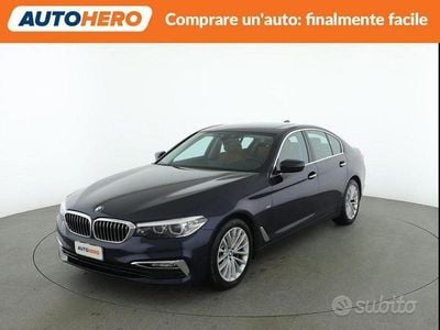 Usata BMW 530 Luxury Line 265 CV (194 kW) 2017 Blu Berlina