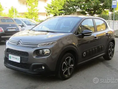 Usata Citroën C3 Feel 82 CV (60 kW) 2018 Grigio Utilitaria