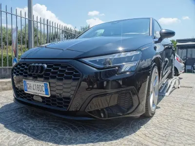 Usata Audi A3 Advanced 150 CV (110 kW) 2021 Nero Berlina