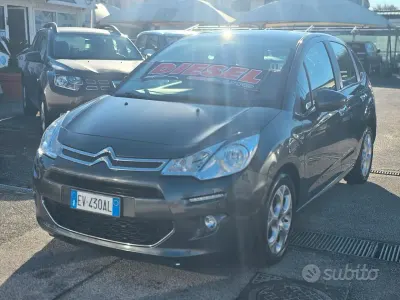 Usata Citroën C3 Exclusive 92 CV (67 kW) 2014 Grigio Berlina